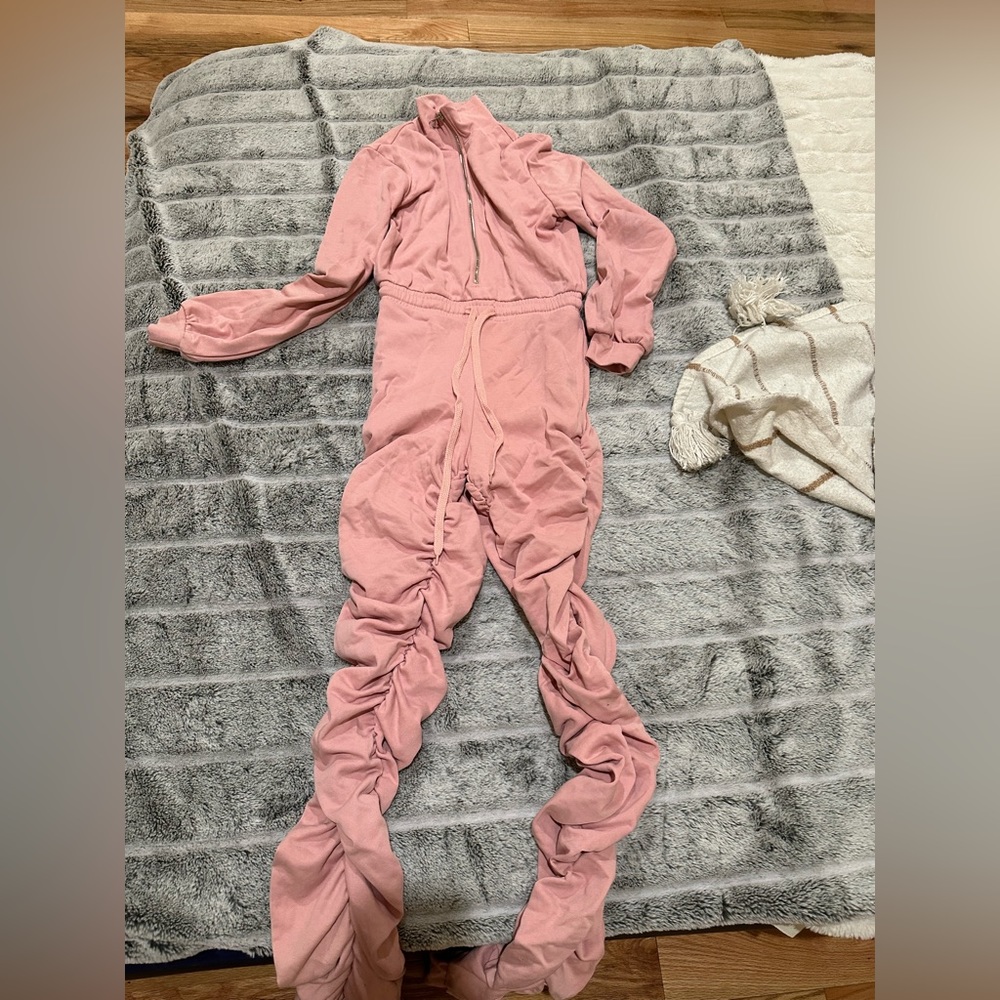 Fashion Nova Women’s Jumpsuit- Pink